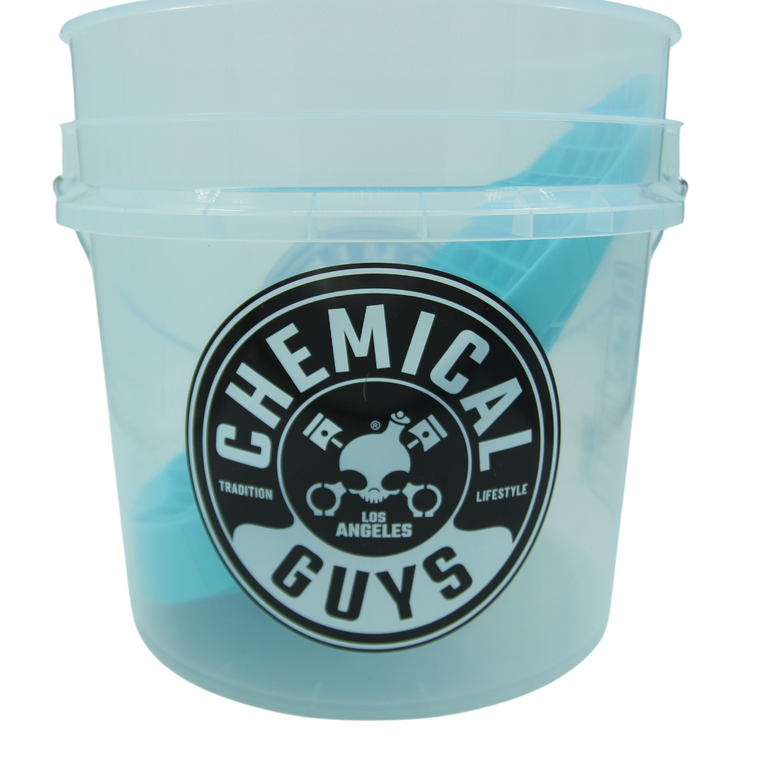 Bucket and Mitt Slide - Mint Blue