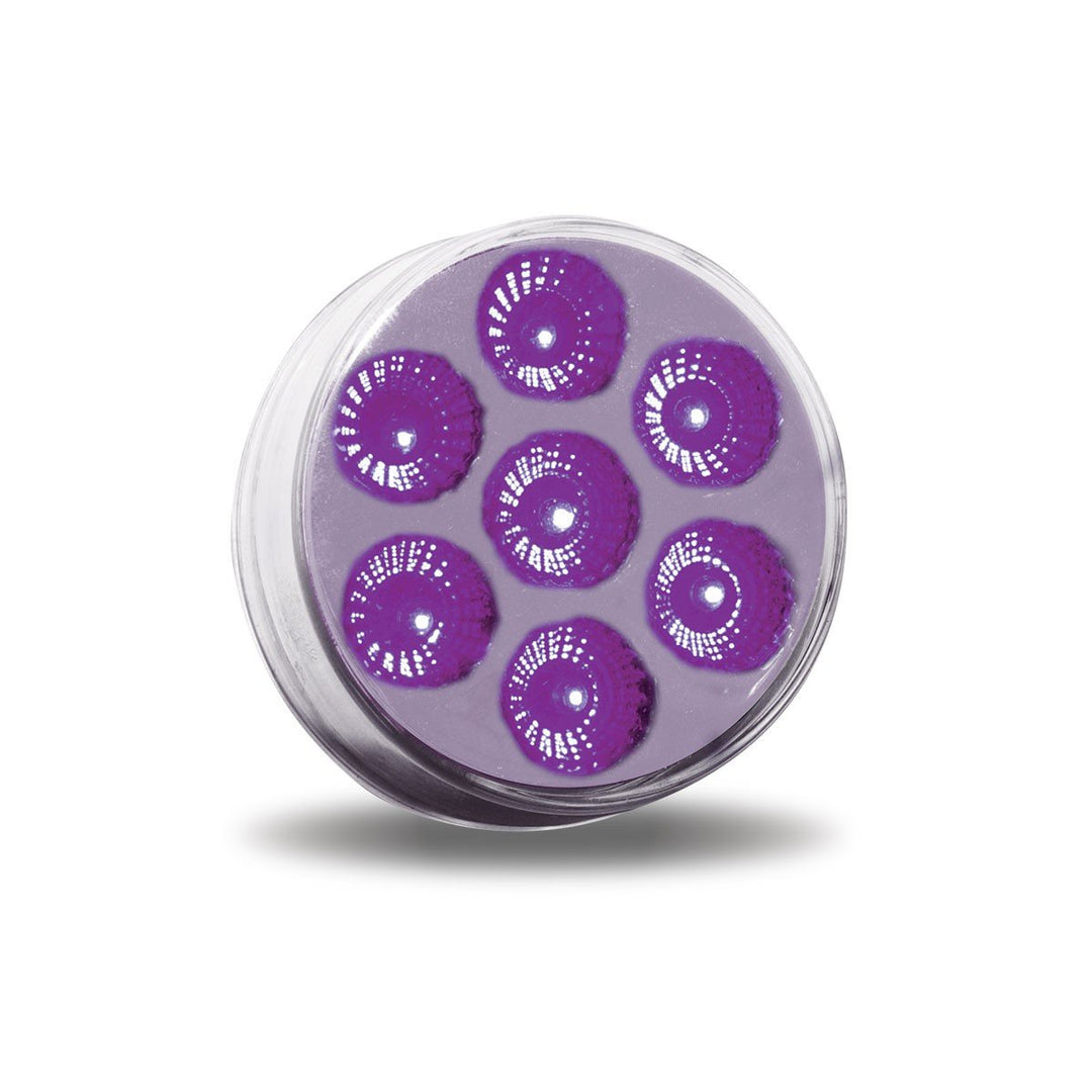 2" Dual Revolution Amber/Purple LED (7 Diodes)