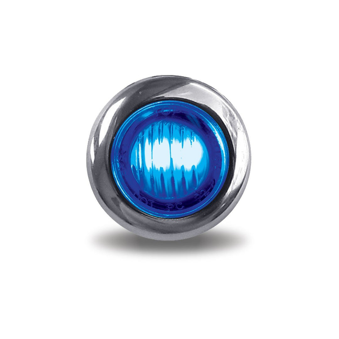 Mini Button Dual Revolution Red/Blue LED