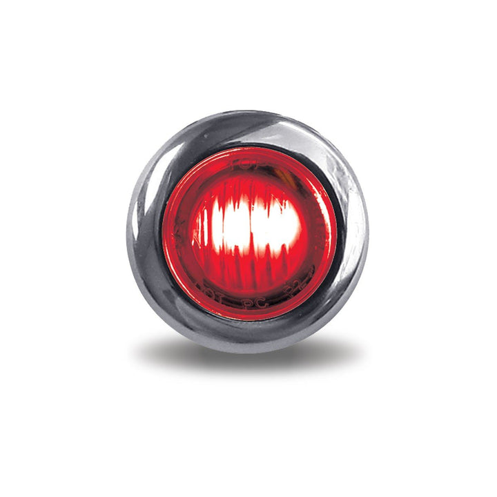 Mini Button Dual Revolution Red/White LED