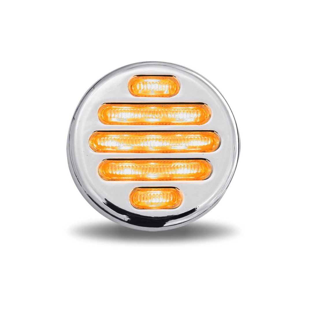 2" Flatline Clear Amber LED (9 Diodes)