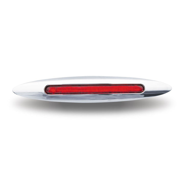 Slim Marker Flatline Clear Red LED (9 Diodes)
