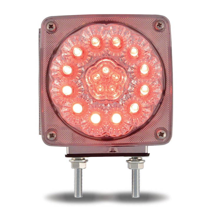 Super Diode Double Face Double Post Square Clear LED - Driver Side (38 Diodes)